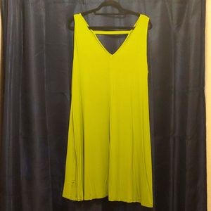 Ava and Viv XL Lime Green Dress